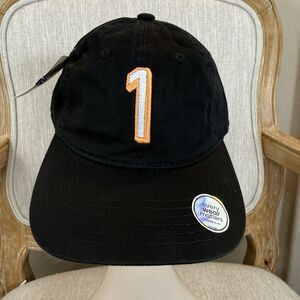 Chok Lids Black Baseball Cap Adjustable Back Every day wear hat sports number 1